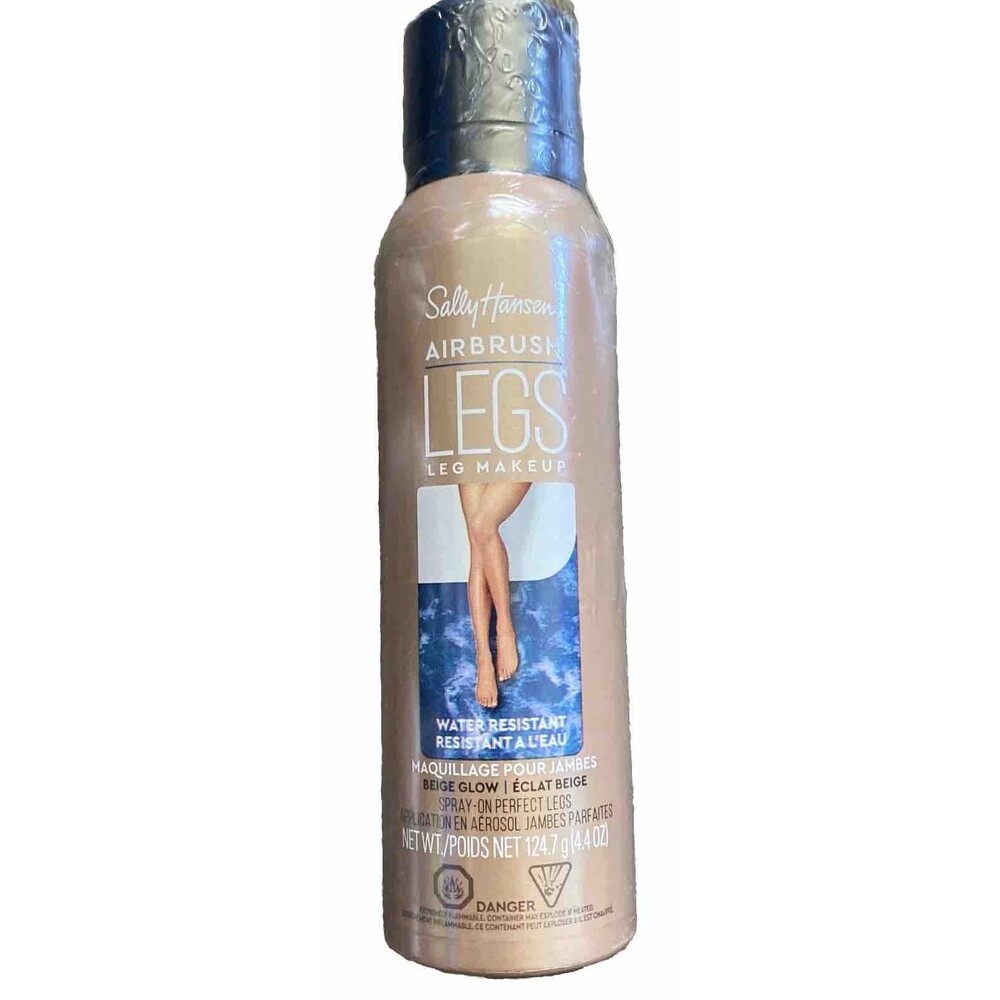 Sally Hansen Airbrush Legs Leg Spray-On Makeup Beige Glow 4.4 Oz Water Resistant